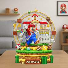 Load image into Gallery viewer, Level Up Day - Personalized Acrylic Plaque for Kids Shaped Plaques PopCulturePrints
