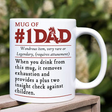 Load image into Gallery viewer, Personalized #1 Dad Adventurer Mug - Father&#39;s Day Special Coffee Mug PopCulturePrints
