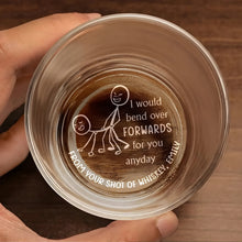 Load image into Gallery viewer, Engraved Whiskey Glass for Couples - Personalized Gift Whiskey Glass PopCulturePrints
