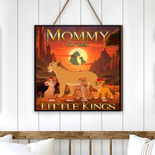 Load image into Gallery viewer, &quot;Mommy of the Little Kings&quot; - Personalized Wood Sign - Perfect Gift for Mom and Grandma on Mother&#39;s Day Wood Sign PopCulturePrints
