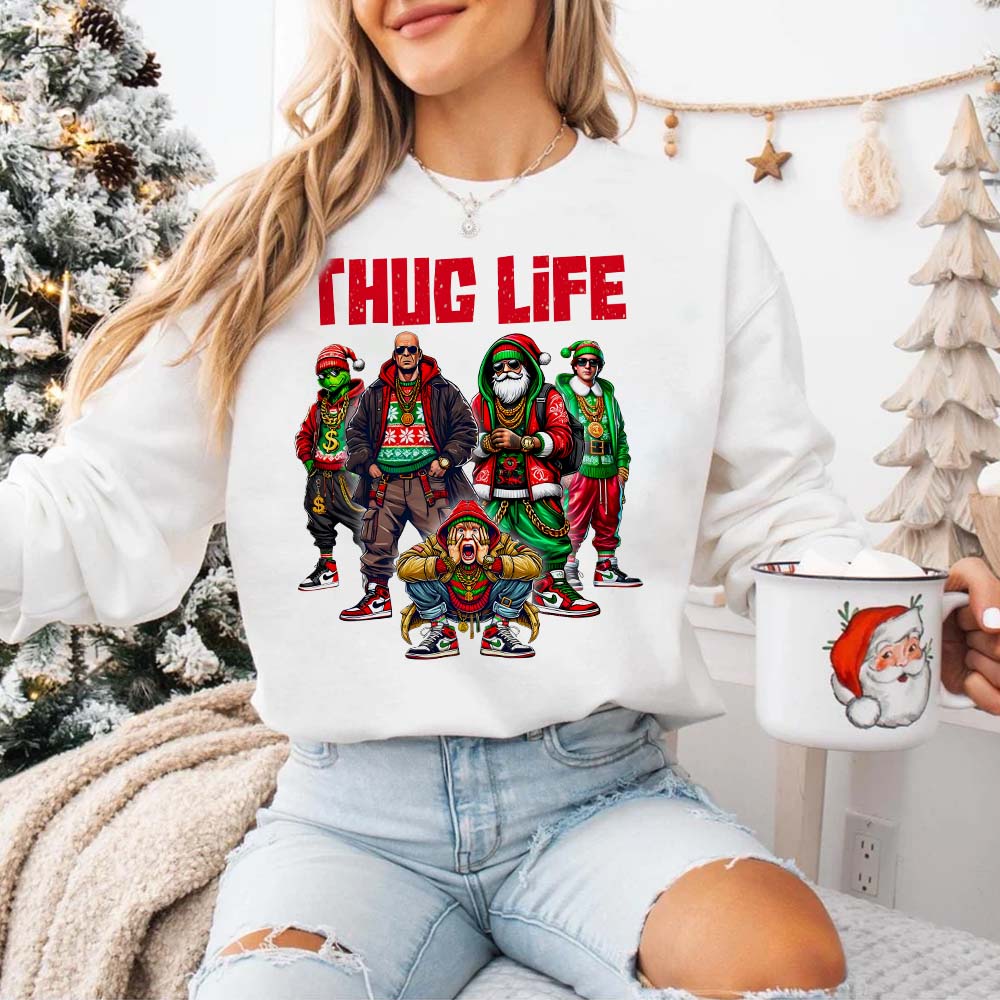 Hip Hop Christmas Squad Sweatshirt