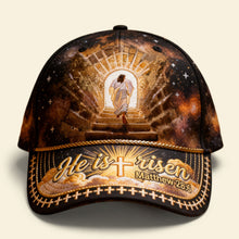 Load image into Gallery viewer, He is Risen - Personalized Easter Classic Cap for Christians Caps PopCulturePrints
