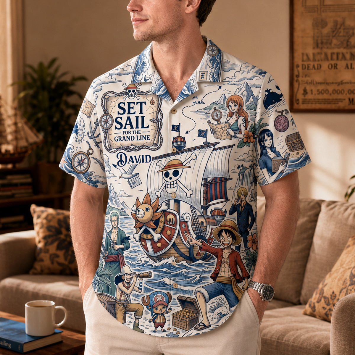 Adventure Hawaiian Shirt - Personalized Anniversary Gifts 04TYDH010726 Hawaiian Shirts PopCulturePrints