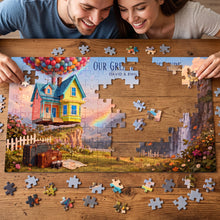 Load image into Gallery viewer, Our Greatest Adventure Jigsaw Puzzle - Personalized Gifts For Couples 05hata140726 Jigsaw Puzzles PopCulturePrints
