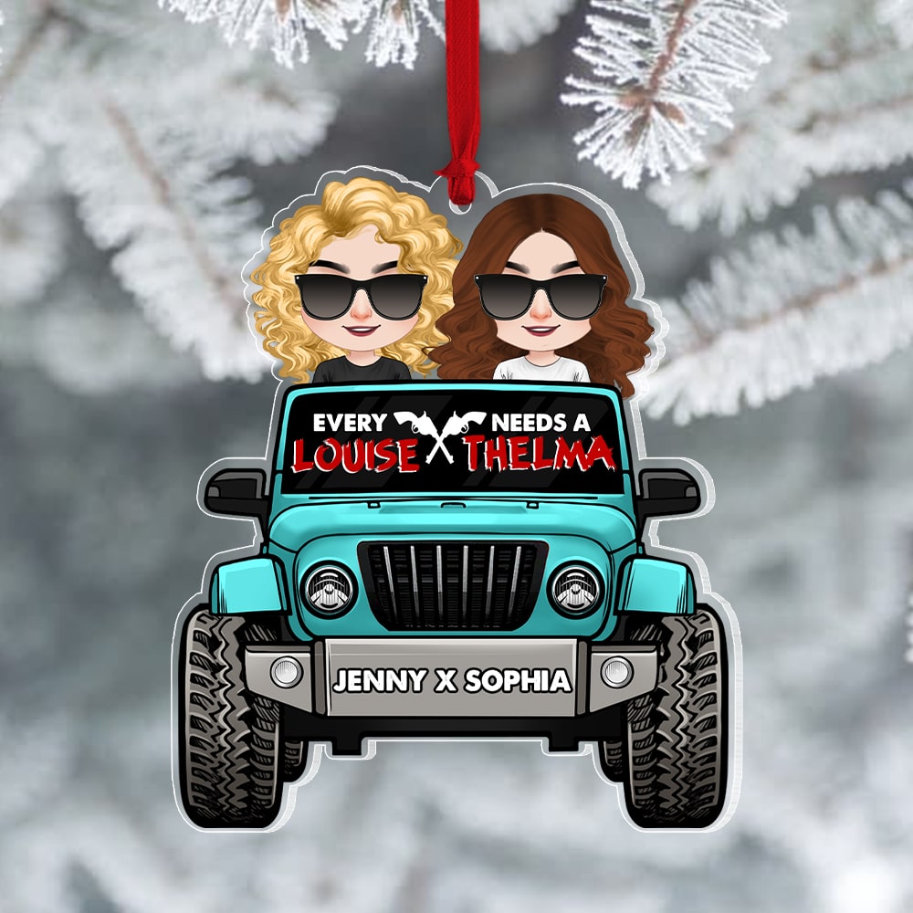 Custom 'Every Louise Needs a Thelma' Ornament