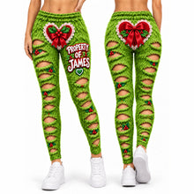 Load image into Gallery viewer, "Stay Cozy and Festive!" - Naughty Women Leggings - Personalized Christmas Gifts
