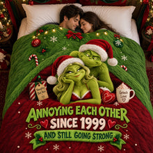 Load image into Gallery viewer, Annoying Each Other Since 1999 - Personalized Couple Blanket
