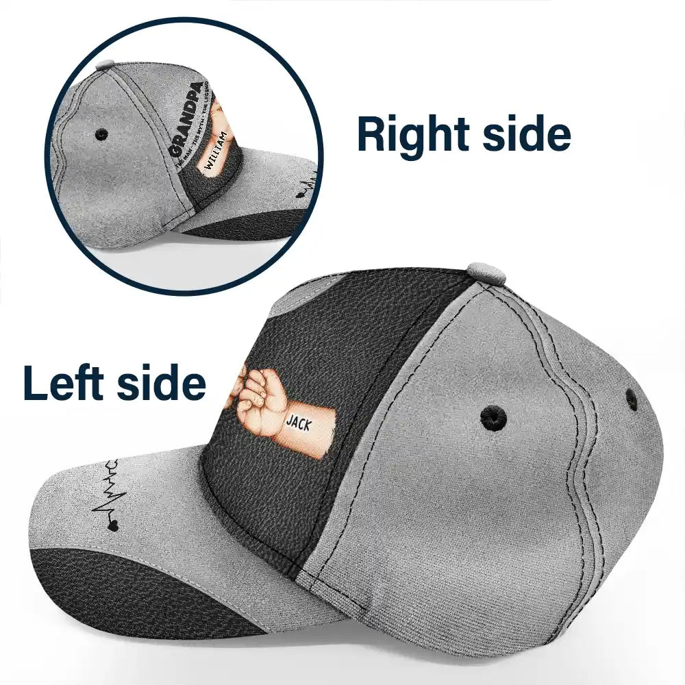 Dad: The Man, The Myth, The Legend - Personalized Classic Cap - Perfect Gift for Dad, Grandpa, and More! Classic Cap PopCulturePrints