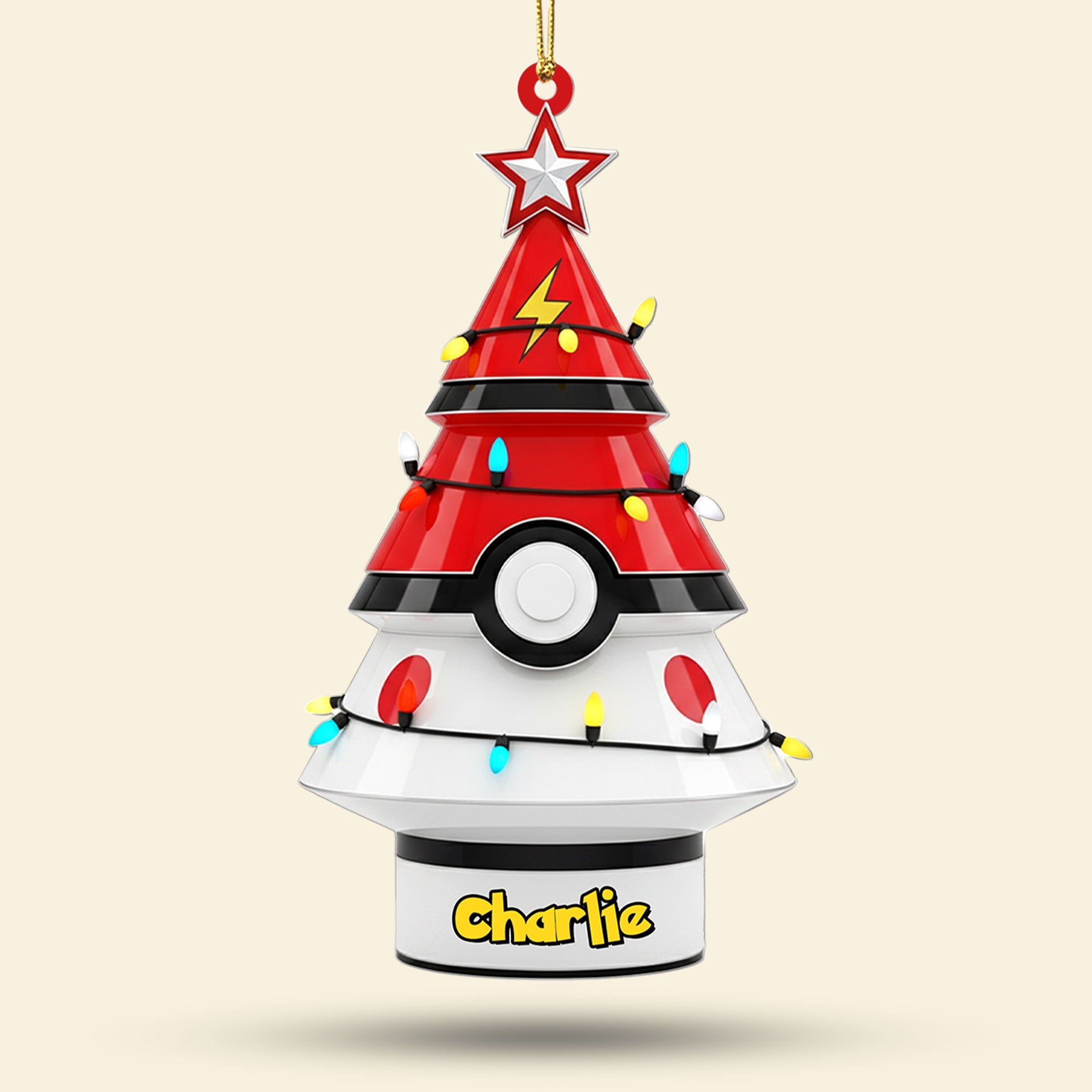 Celebrate Your Favorite Characters! Fun Character Tree Ornament - Personalized Gifts for Movie Lovers Ornament PopCulturePrints