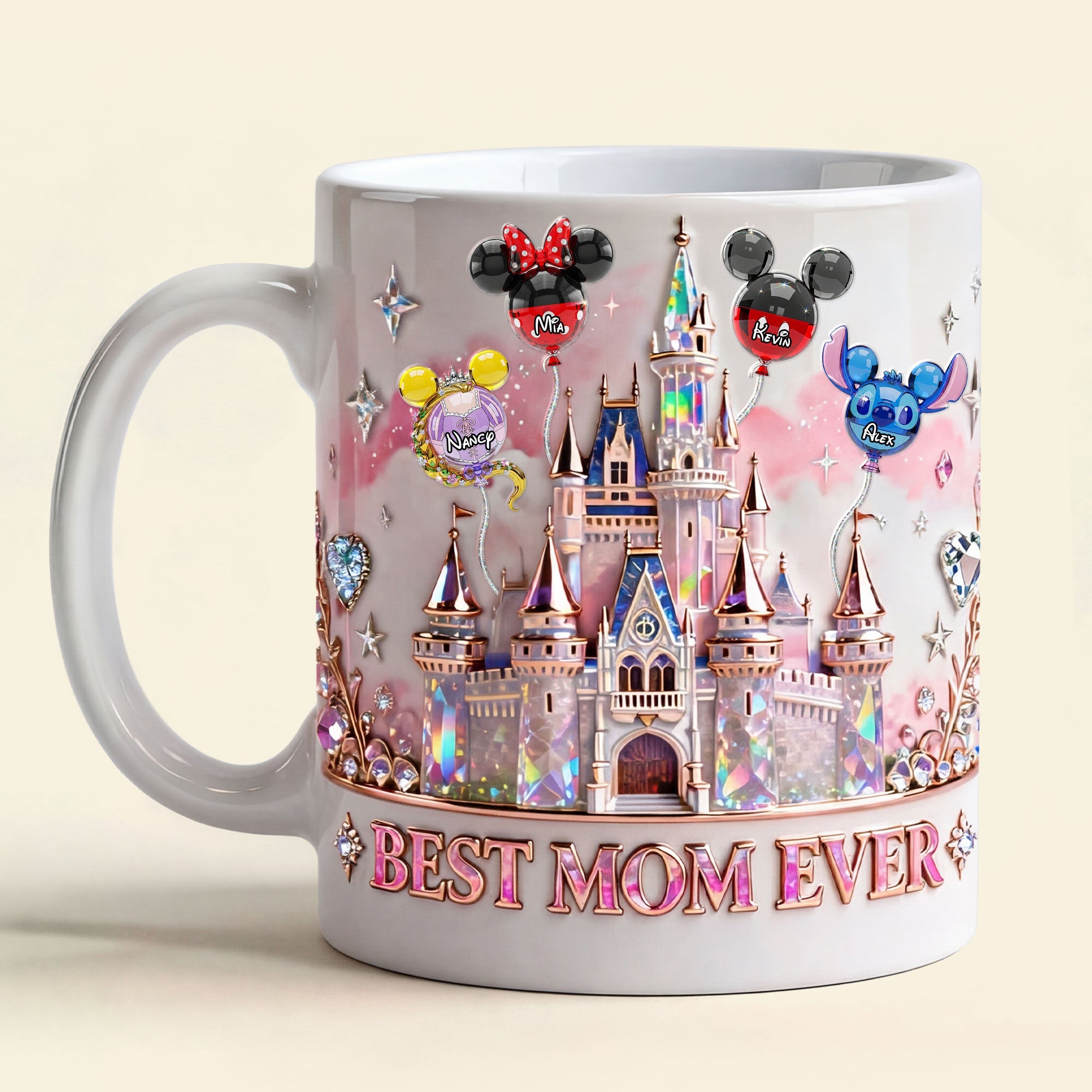 Best Mom Ever – A Heartfelt Personalized Coffee Mug for All Moms Coffee Mug PopCulturePrints