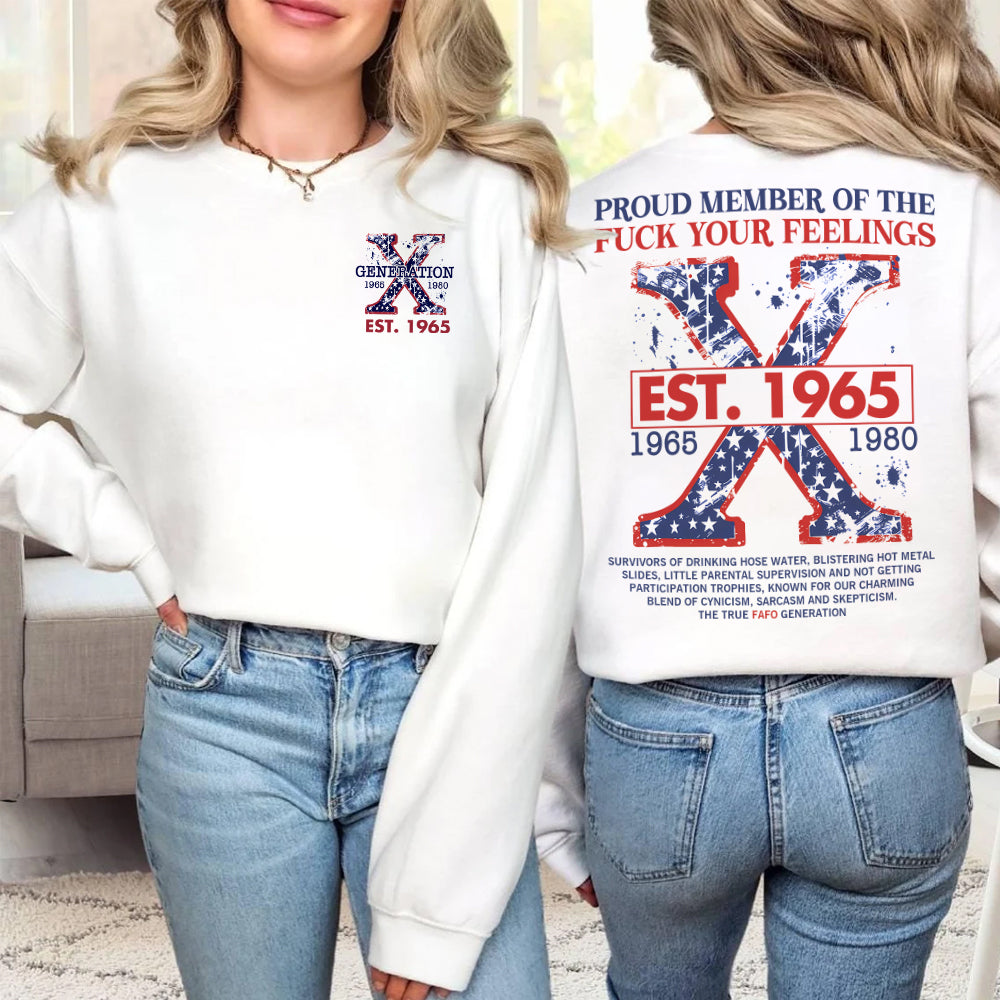 Generation X Bold Statement Sweatshirt