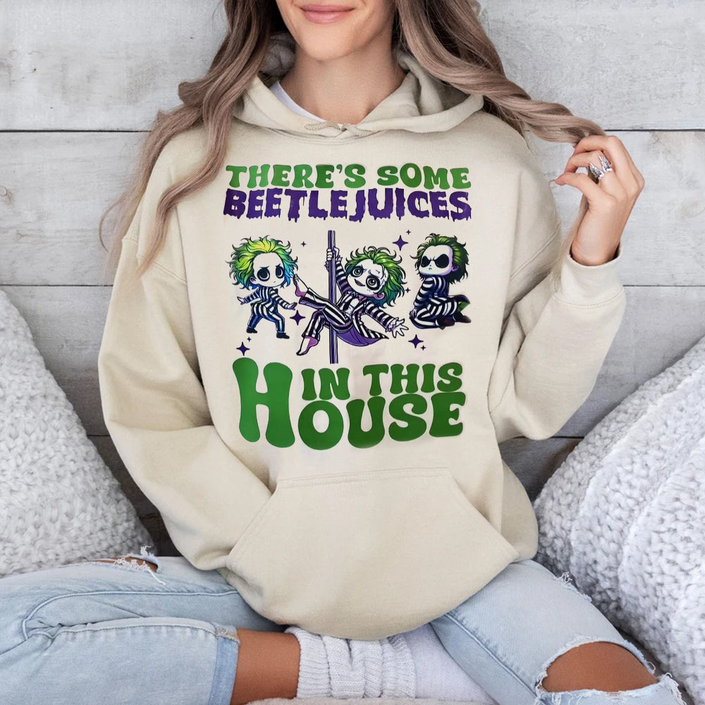 Beetlejuice Fun Halloween Hoodie for Horror Fans