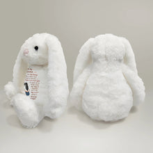 Load image into Gallery viewer, I Filled It With My Wishes - Personalized Soft Toy Bunny for Best Friends Soft Toy Bunny PopCulturePrints
