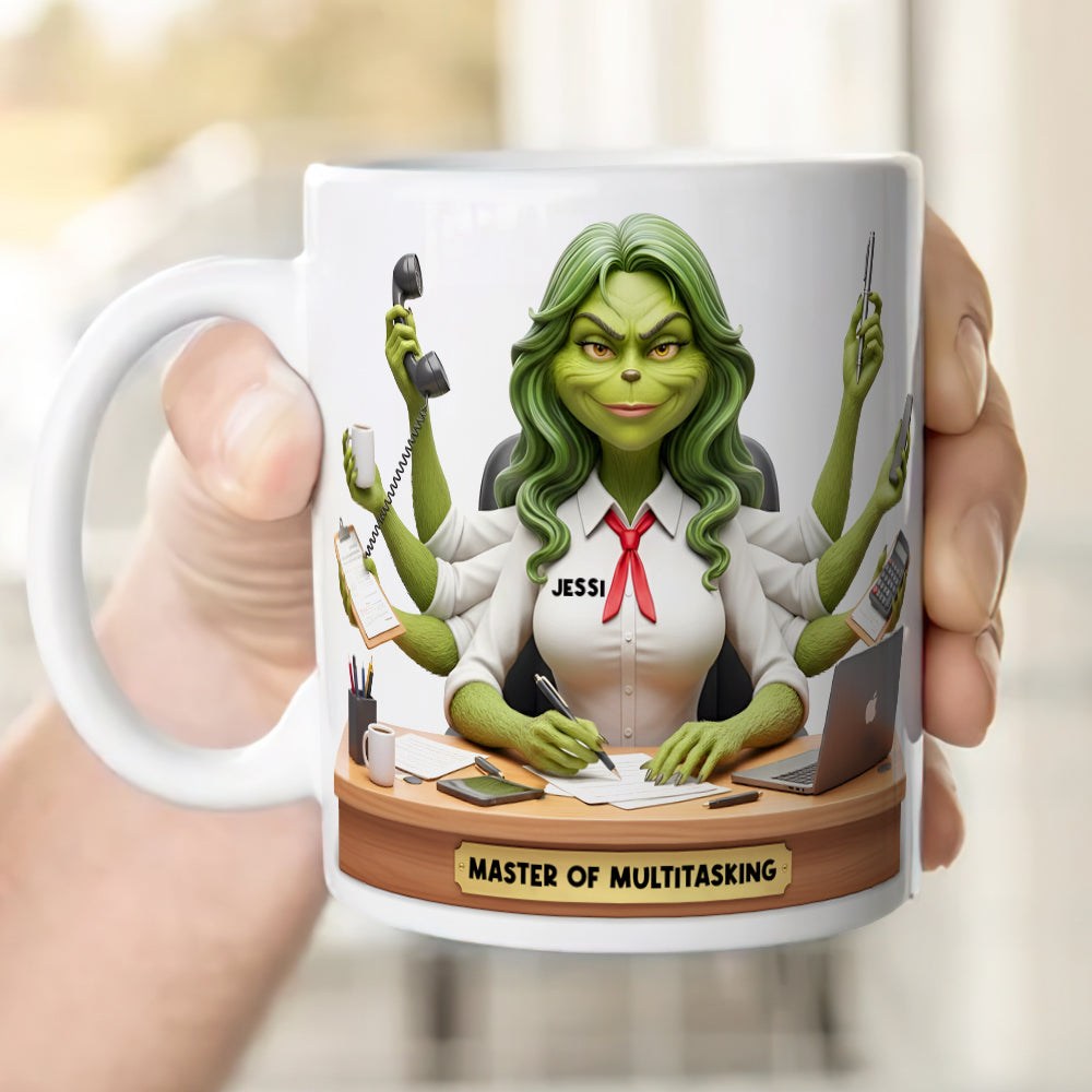 Master of Multitasking Coffee Mug - Personalized Gift for Busy Professionals Coffee Mug PopCulturePrints