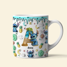 Load image into Gallery viewer, Custom Alphabet Letter Coffee Mug – Personalize Your Gift with Cute Monsters for Any Occasion Coffee Mug PopCulturePrints

