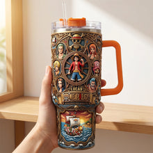 Load image into Gallery viewer, Adventure Awaits – Personalized Legendary Adventure 40oz Tumbler With Handle
