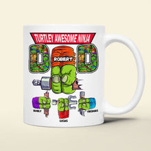 Load image into Gallery viewer, Custom Ninja Dad Coffee Mug - Personalized Gift for Fathers Coffee Mug PopCulturePrints
