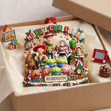 Load image into Gallery viewer, "Make Every Christmas Special!" - Personalized Festive Friends Acrylic Ornament - A Unique Gift for Families and Loved Ones

