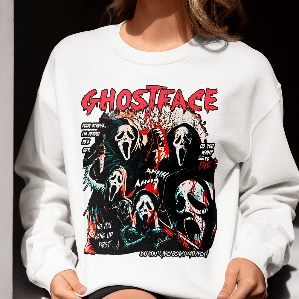 Halloween Ghostface Scream Fan Shirt