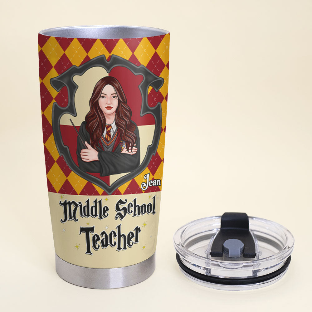 Personalized Magic Teacher Tumbler - Back to School Gift