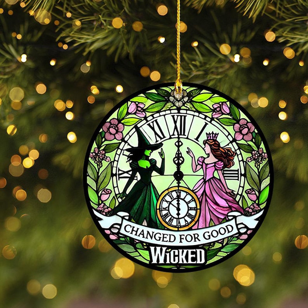 Magical Christmas Witchy Besties Ornament Ornament PopCulturePrints