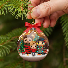 Load image into Gallery viewer, “Bring Joy to Movie Memories” - Personalized Christmas Ornament for Movie Fans Ornament PopCulturePrints
