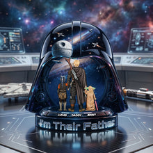 Load image into Gallery viewer, I'm Their Father - Unique Personalized Acrylic Plaque for Dads Shaped Plaques PopCulturePrints
