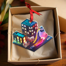 Load image into Gallery viewer, Personalized Movie-Themed Christmas Ornament for Fans Ornament PopCulturePrints
