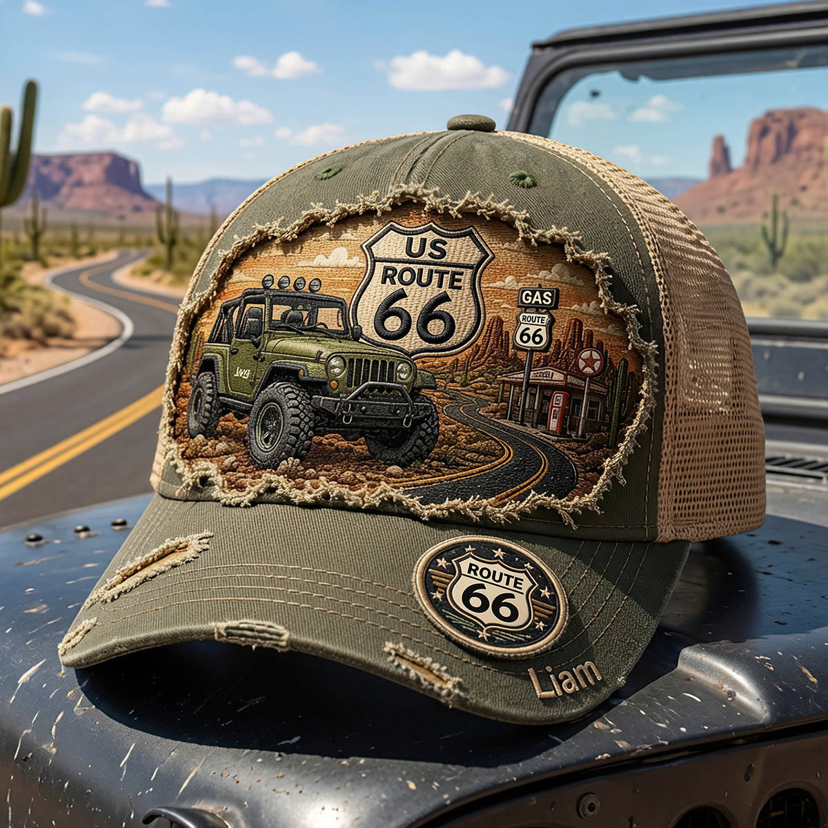 On Legendary Road Classic Cap - Personalized Gifts For Road Trip Lovers 04nadt150726 Caps PopCulturePrints