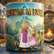 Load image into Gallery viewer, Best Mom Ever Magic Coffee Mug - Personalized Mother's Day Gift Coffee Mug PopCulturePrints
