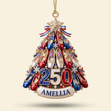 Load image into Gallery viewer, American Ballet 250th Anniversary Christmas Ornament – Personalized Gift 02PGTI220826 Ornament PopCulturePrints
