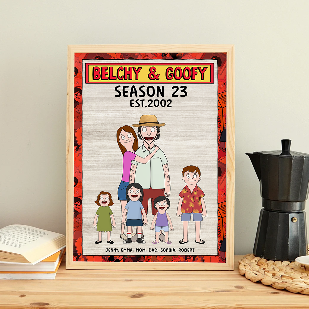 Bring Your Family to Life - Personalized Family Canvas Print Poster & Canvas PopCulturePrints