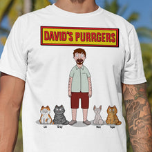 Load image into Gallery viewer, Celebrate Your Furry Friends: Dog And Cat Dad Shirt - Personalized Gift for Pet Lovers Shirts PopCulturePrints
