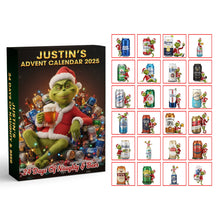 Load image into Gallery viewer, “24 Days of Naughty &amp; Beer” - Personalized Drinking Monster Blind Box Advent Calendar for Beer Lovers Advent Calendar PopCulturePrints
