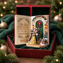 Load image into Gallery viewer, “New Home, New Chapter” - Personalized Ornament for Newlyweds
