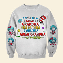 Load image into Gallery viewer, Personalized Dr. Seuss-Inspired Grandma Hoodie
