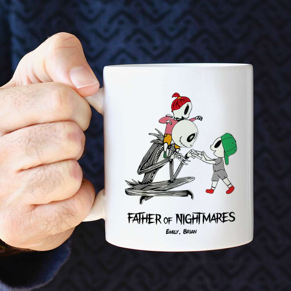 Personalized Father of Nightmares T-Shirt for Dad