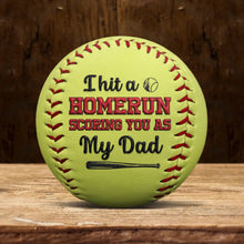 Load image into Gallery viewer, We Hit A Homerun - Personalized Baseball for Dad and Grandpa Baseball, Softball PopCulturePrints
