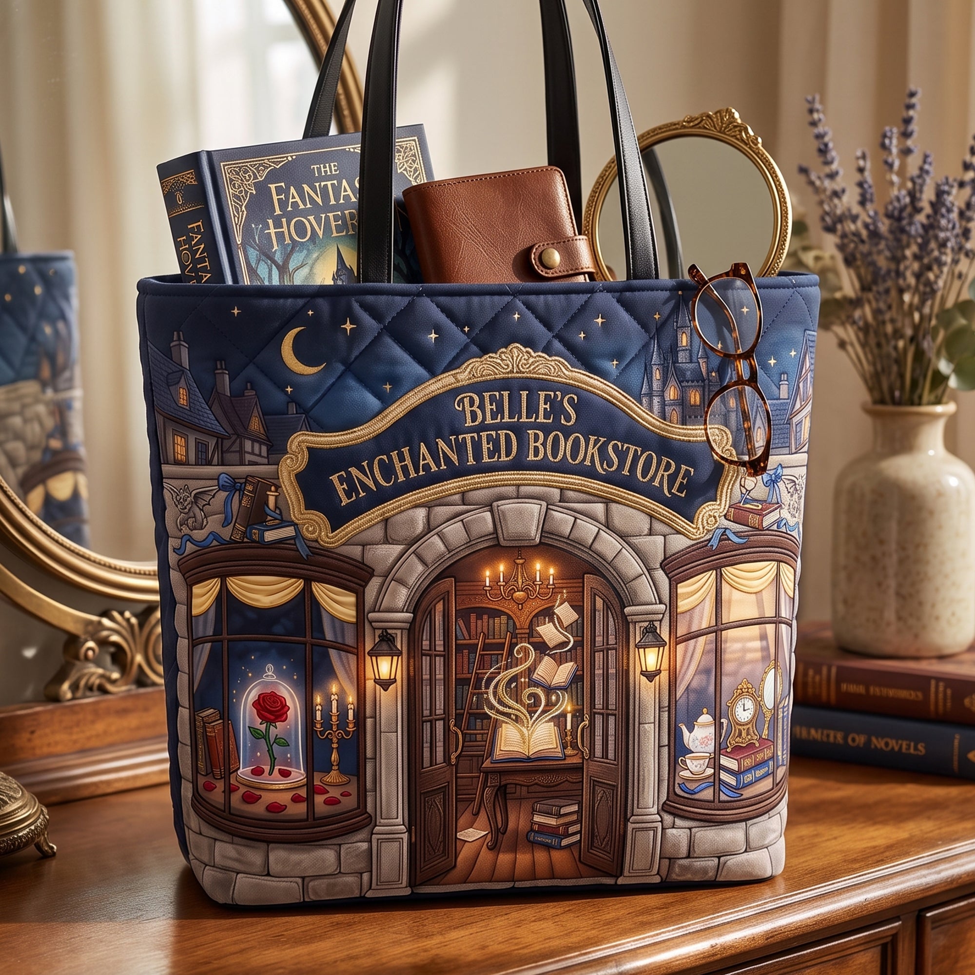Book Lover's Dream Tote Bag - Personalized Gifts for Readers