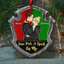 Load image into Gallery viewer, Personalized Harry Potter Couple Keychain - You Put A Spell On Me
