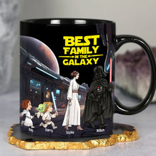 Load image into Gallery viewer, Galactic Family Adventure Personalized Mug Coffee Mug PopCulturePrints

