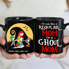 Load image into Gallery viewer, Spooky Personalized Mom Mug - Ghoul Mom Gift Coffee Mug PopCulturePrints
