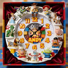 Load image into Gallery viewer, Adorable Characters Hanging Wall Clock – A Unique Personalized Gift for Kids Hanging Wall Clock PopCulturePrints
