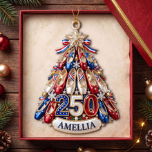 Load image into Gallery viewer, American Ballet 250th Anniversary Christmas Ornament – Personalized Gift 02PGTI220826 Ornament PopCulturePrints
