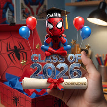 Load image into Gallery viewer, “Celebrate Success and Adventure” - Class Of 2026 Acrylic Plaque - Personalized Gift for Graduates, Friends, and Family Shaped Plaques PopCulturePrints
