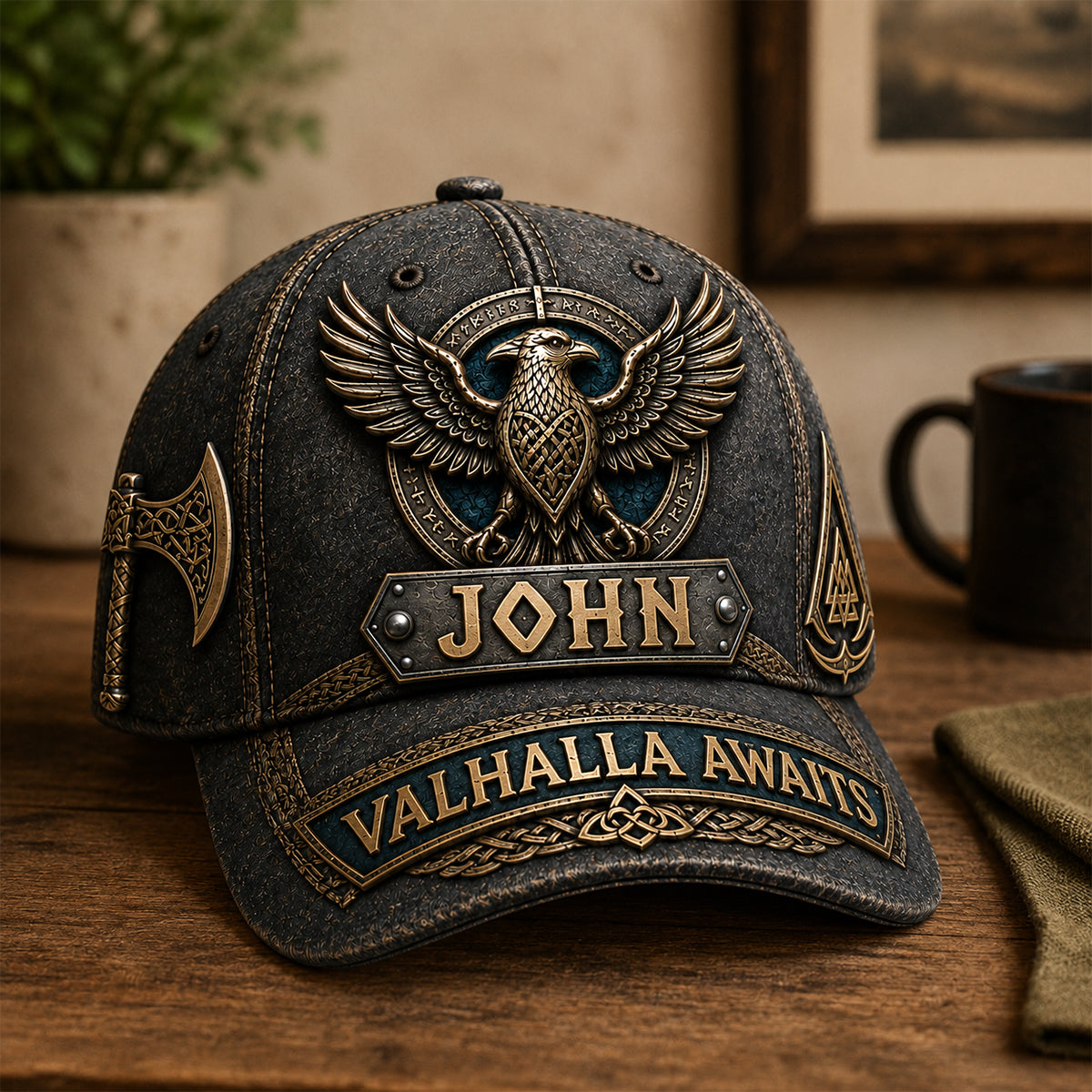 Viking Legacy Classic Cap - Personalized Gifts 03hadh160726 Caps PopCulturePrints