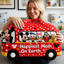 Load image into Gallery viewer, "Happiest Mom On Earth" - Personalized Quilted Duffle Bag - Perfect Gift for Moms and Grandmas Quilted Duffle Bag PopCulturePrints
