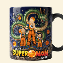 Load image into Gallery viewer, Best Super Mom Ever - Personalized Magic Ceramic Coffee Mug for Mother’s Day Gifts Coffee Mug PopCulturePrints
