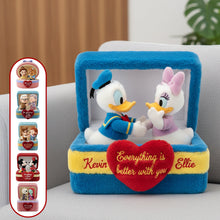 Load image into Gallery viewer, Everything is Better with You - Personalized Couple Pillow Pillow PopCulturePrints
