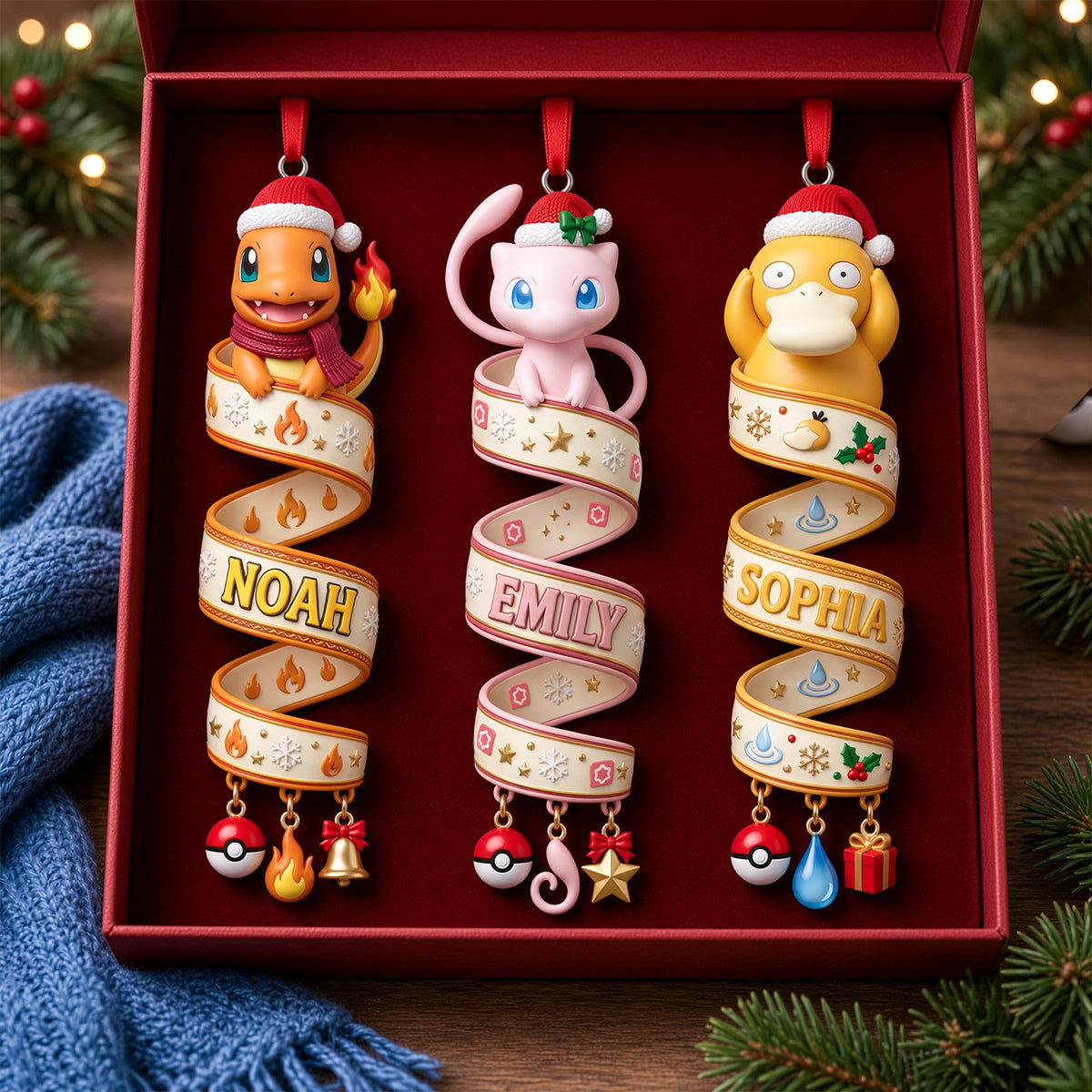 Celebrate Joy with Personalized Mythical Creatures - Custom Acrylic Ornament Ornament PopCulturePrints